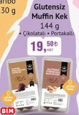 GLUTENSİZ MUFFİN KEK